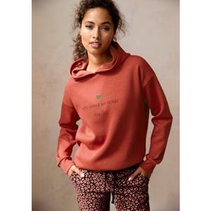 Lascana Hoodie Lounge-/capuchontrui met print voor, loungewear