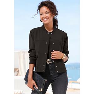 Lascana Bomberjack met drukknoopsluitingen, blousonjack, sportief-elegant