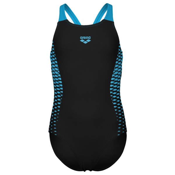 Arena - Girl's Openings Swimsuit V Back - Badpak, zwart