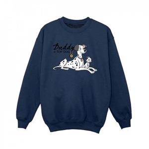 Disney Boys 101 Dalmatiërs Top Dog Sweatshirt 5-6 Years wit