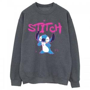Disney Lilo en Stitch Graffiti-sweatshirt voor jongens 5-6 Years wit