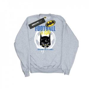 DC Comics Boys Batman Football is Life Sweatshirt 12-13 zwart