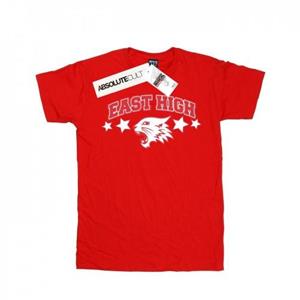 Disney Boys High School Musical de muzikale wilde kat sterren T-shirt 12-13 rood