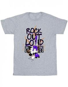 Disney jongens Mickey Mouse Rock Out Loud T-shirt 9-11 Years wit