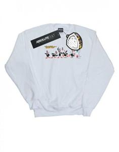 Looney Tunes Mens Daffy Duck Colour Code Sweatshirt L wit