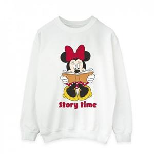 Disney Heren Minnie Mouse Story Time Sweatshirt XXL wit