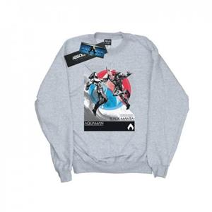 DC Comics Heren Aquaman Vs Zwart Manta Sweatshirt L wit