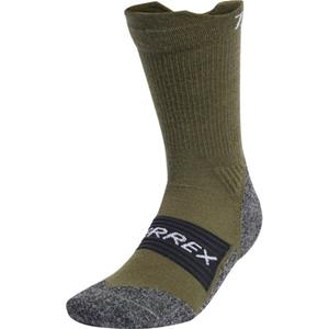 adidas Terrex - Terrex Cold.RDY Crew Wool Socks - Wandelsokken, olijfgroen
