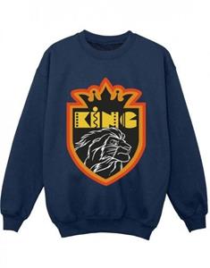 Disney jongens The Lion King Crest Sweatshirt 5-6 Years wit
