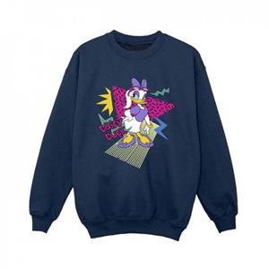 Disney jongens Daisy Duck cool sweatshirt 7-8 Years wit