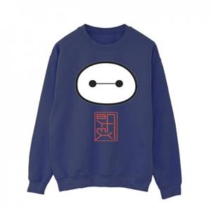 Disney heren Big Hero 6 Baymax iconisch sweatshirt L wit
