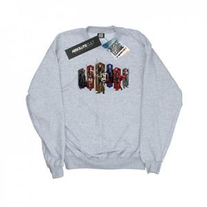 DC Comics Justice League Movie Team Hexagons-sweatshirt voor heren L wit