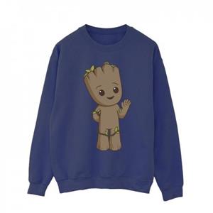 Marvel Mens I Am Groot Schattig Groot Sweatshirt L wit