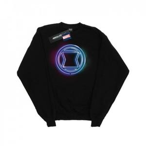 Marvel heren Black Widow neonlogo-sweatshirt M wit