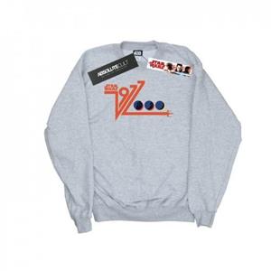 Star Wars Mens Retro 1977 Death Star Sweatshirt L wit