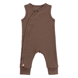 Sterntaler Bruin geribd tricot rompertje