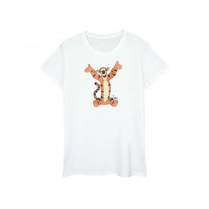 Winnie the pooh Winnie de Poeh Klassiek katoenen T-shirt voor teigetjes voor meisjes 12-13 wit