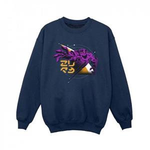 Disney Lightyear Zurg Space Circle-sweatshirt voor jongens 12-13 zwart