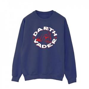 Star Wars Mens Darth Vader Badge Sweatshirt L marineblauwe kleur