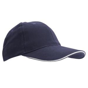 SOLS Unisex Buffalo 6-paneels baseballpet ONE zwart