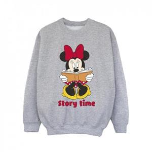 Disney meisjes Minnie Mouse Story Time sweatshirt 9-11 Years wit