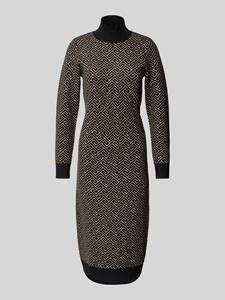 Vero moda Jurk in tricot, grafisch motief