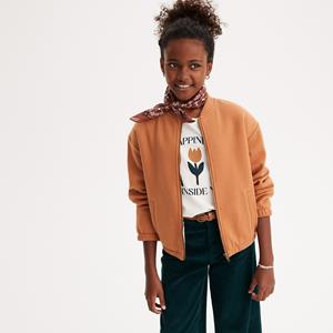 LA REDOUTE COLLECTIONS Sweater in molton met rits, sherpa voering