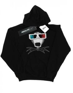 Disney Girls Nightmare Before Christmas Jack Skellington 3D-brilhoodie 12-13 wit