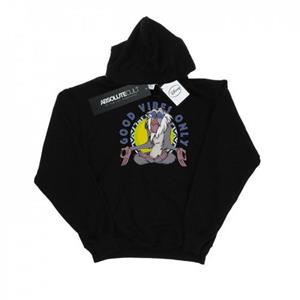 Disney Girls The Lion King Rafiki Good Vibes Only hoodie 12-13 wit
