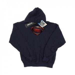 DC Comics Heren Justice League Movie Superman embleem hoodie M marineblauwe kleur