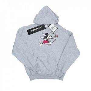 Disney Heren Mickey Mouse Love Cherub-hoodie L wit