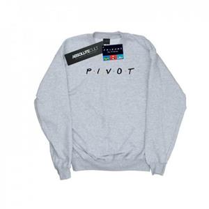 Friends heren sweatshirt met draailogo L wit