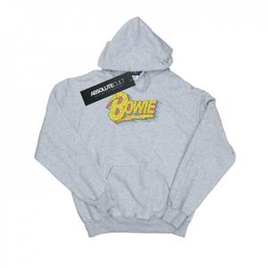 David Bowie heren maanlicht jaren 90 logo hoodie L wit