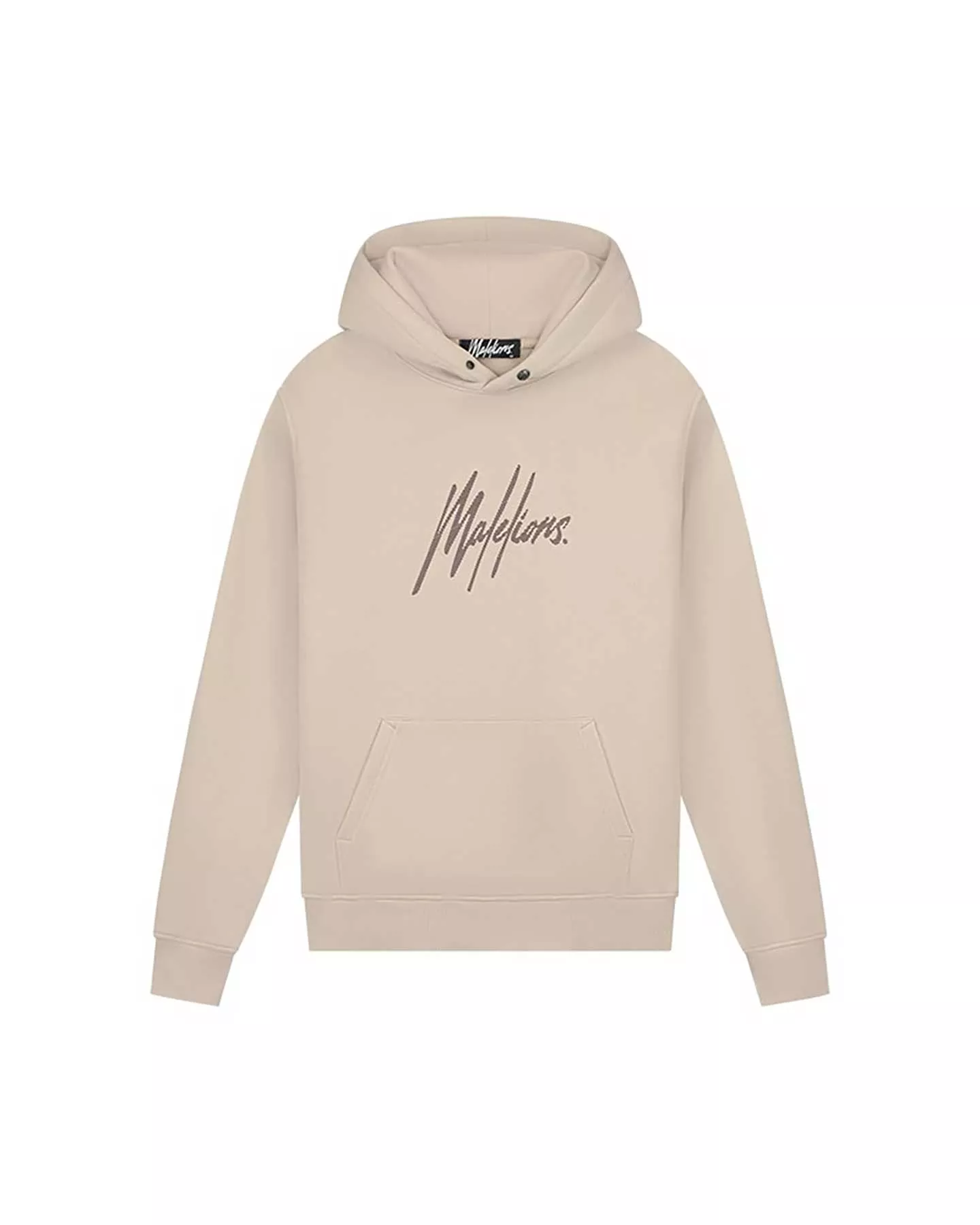 Malelions Striped Signature Hoodie