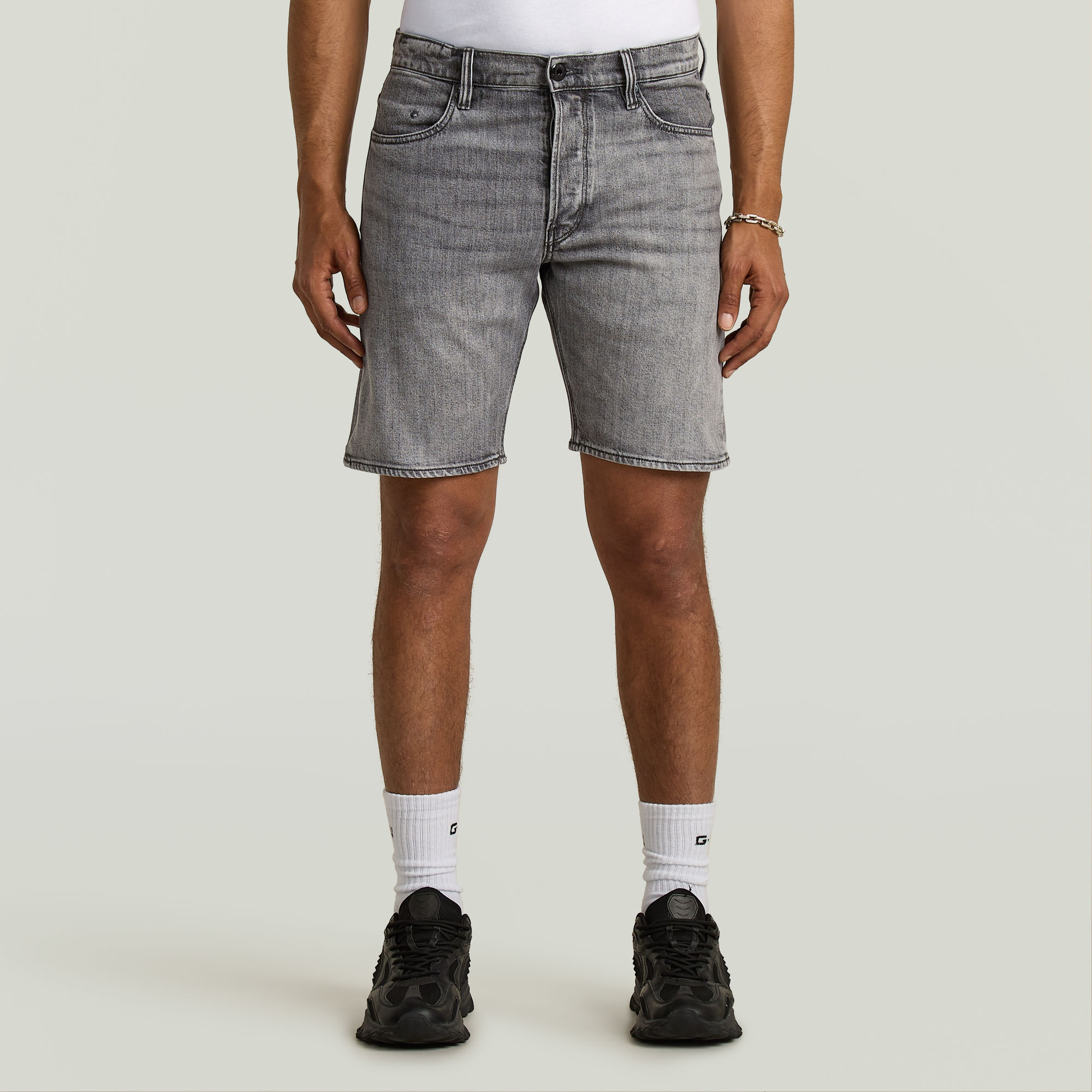 G-Star RAW Triple A Denim Short - Grijs - Heren