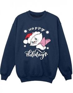 Disney Boys The Aristocats Happy Holidays-trui 12-13 marineblauwe kleur