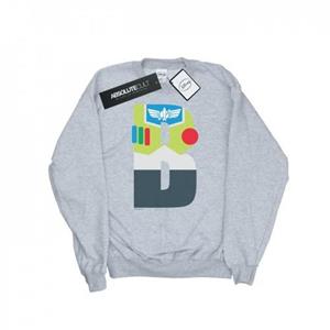 Disney Boys Alfabet B is voor Buzz Lightyear Sweatshirt 12-13 zwart