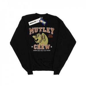 Wacky Races Mutley Crew-sweatshirt voor jongens 12-13 zwart