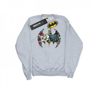 DC Comics jongens Batman Comic Book logo sweatshirt 9-11 Years wit