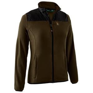 Deerhunter - Women's Northward Fleece Jacket - Fleecevest, zwart/bruin