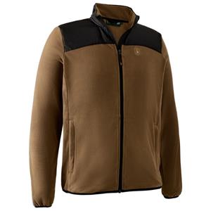 Deerhunter - Northward Fleece Jacket - Fleecevest, bruin