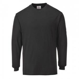 Portwest Vlambestendig antistatisch T-shirt met lange mouwen voor heren L grijs