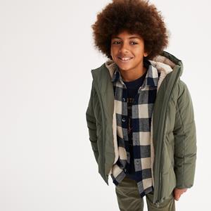 LA REDOUTE COLLECTIONS Warme donsjas met kap, sherpa voering