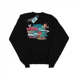 DC Comics Girls Super Friends We WHOOSH je een vrolijk kerstsweater 9-11 Years wit