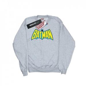 DC Comics jongens Batman Retro-logo sweatshirt 9-11 Years wit