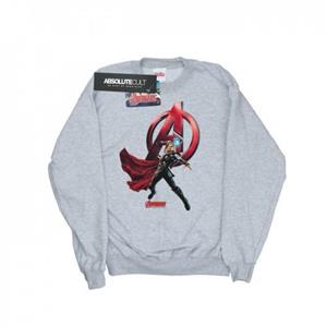 Marvel Boys Thor Pose Sweatshirt 12-13 grijs