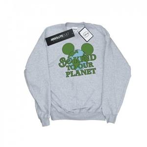 Disney Heren Mickey Mouse Be Kind Sweatshirt L wit