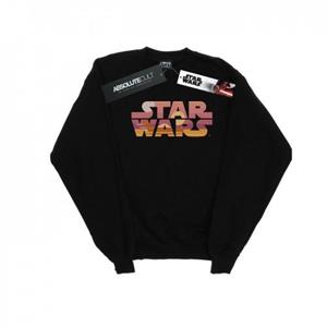Star Wars Heren Tatooine Suns Logo Sweatshirt M wit