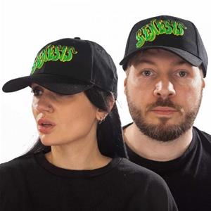 Genesis Unisex volwassen klassieke logo baseballpet One Size groen/zwart