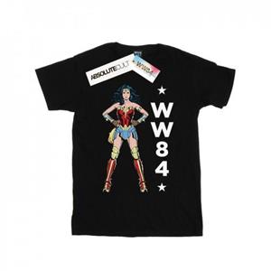 DC Comics Girls Wonder Woman 84 staand katoenen T-shirt met logo 9-11 Years wit
